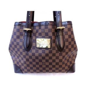 Louis Vuitton Hampstead GM Damier Ebene Tote Bag